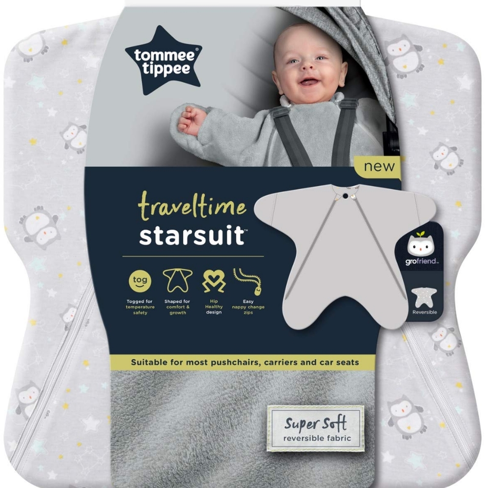 new 2.5 tog bunting sleep sack Star snowsuit stroller car seat